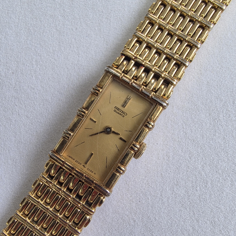 Seiko Gold Quartz Watch